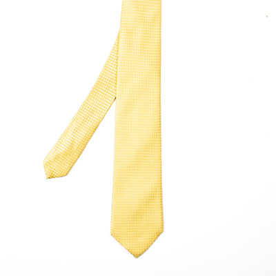 Yellow Textured Tie